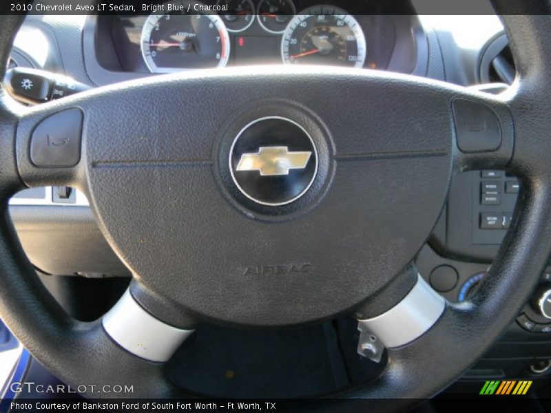 Bright Blue / Charcoal 2010 Chevrolet Aveo LT Sedan