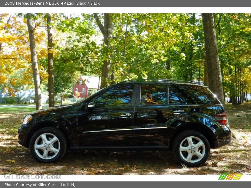 Black / Black 2008 Mercedes-Benz ML 350 4Matic