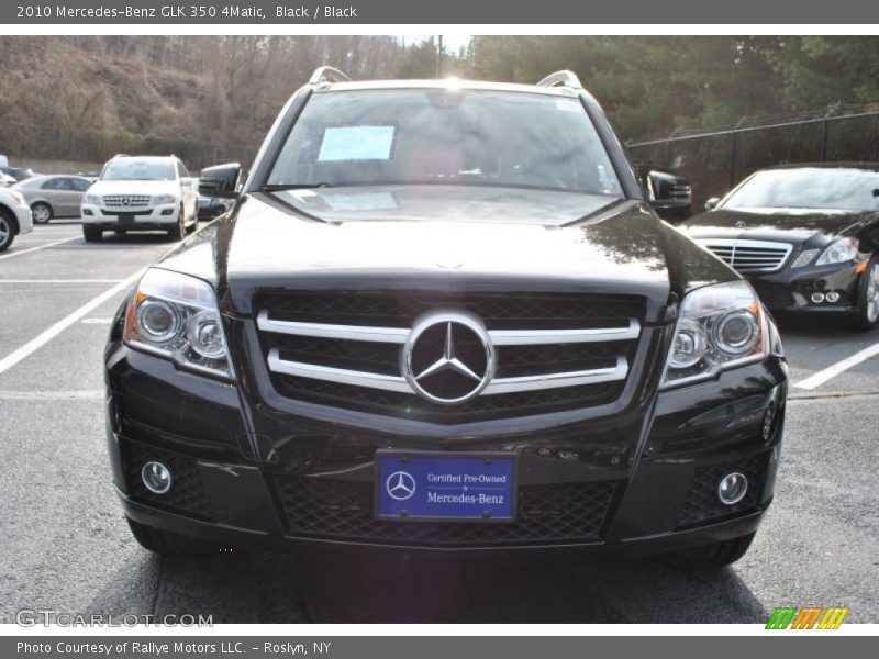 Black / Black 2010 Mercedes-Benz GLK 350 4Matic