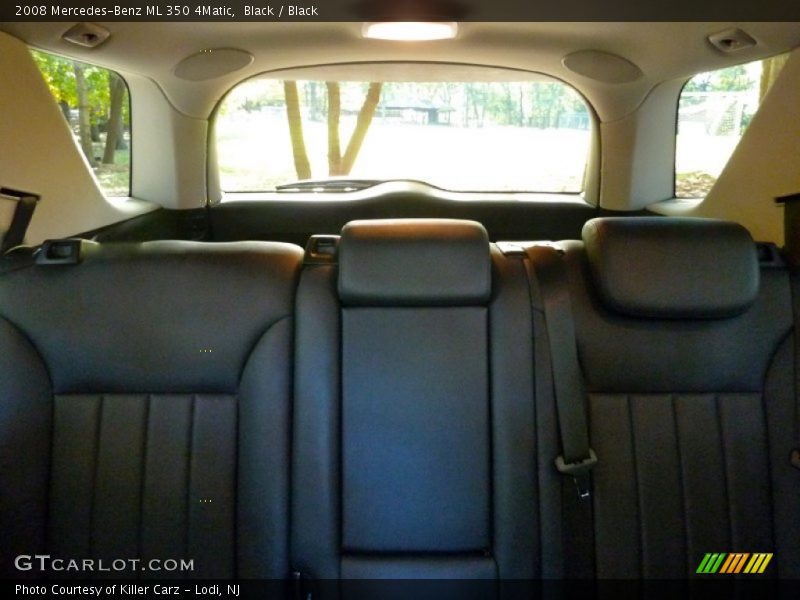 Black / Black 2008 Mercedes-Benz ML 350 4Matic