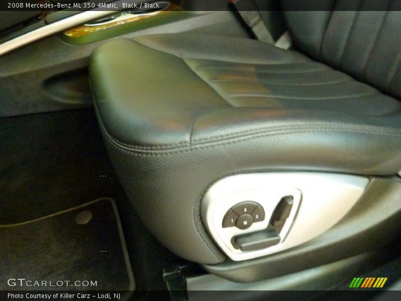 Black / Black 2008 Mercedes-Benz ML 350 4Matic