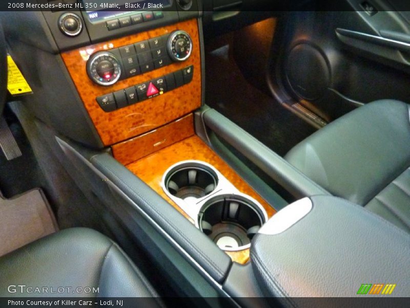 Black / Black 2008 Mercedes-Benz ML 350 4Matic