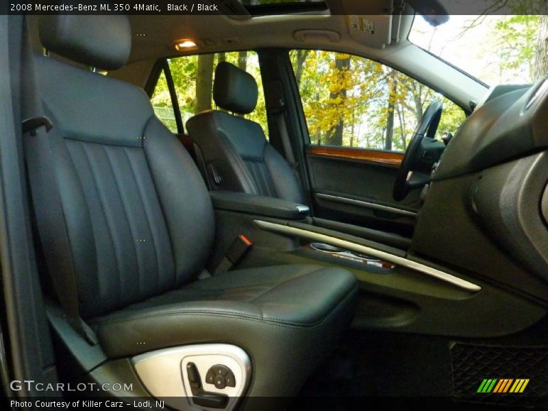 Black / Black 2008 Mercedes-Benz ML 350 4Matic