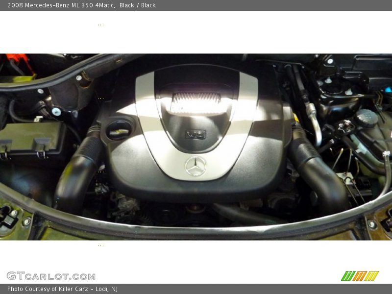 Black / Black 2008 Mercedes-Benz ML 350 4Matic