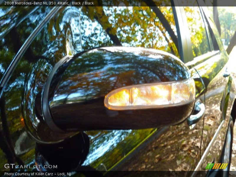 Black / Black 2008 Mercedes-Benz ML 350 4Matic