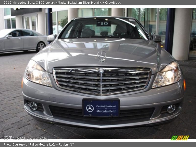 Palladium Silver Metallic / Grey/Black 2010 Mercedes-Benz C 300 Luxury 4Matic