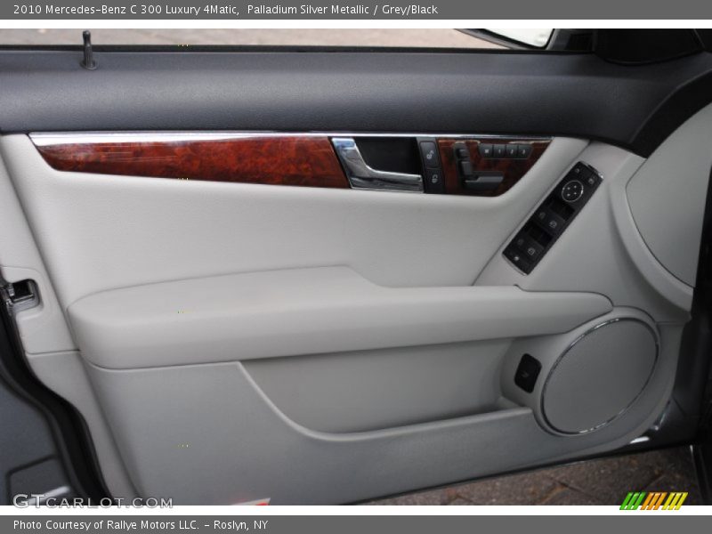 Palladium Silver Metallic / Grey/Black 2010 Mercedes-Benz C 300 Luxury 4Matic