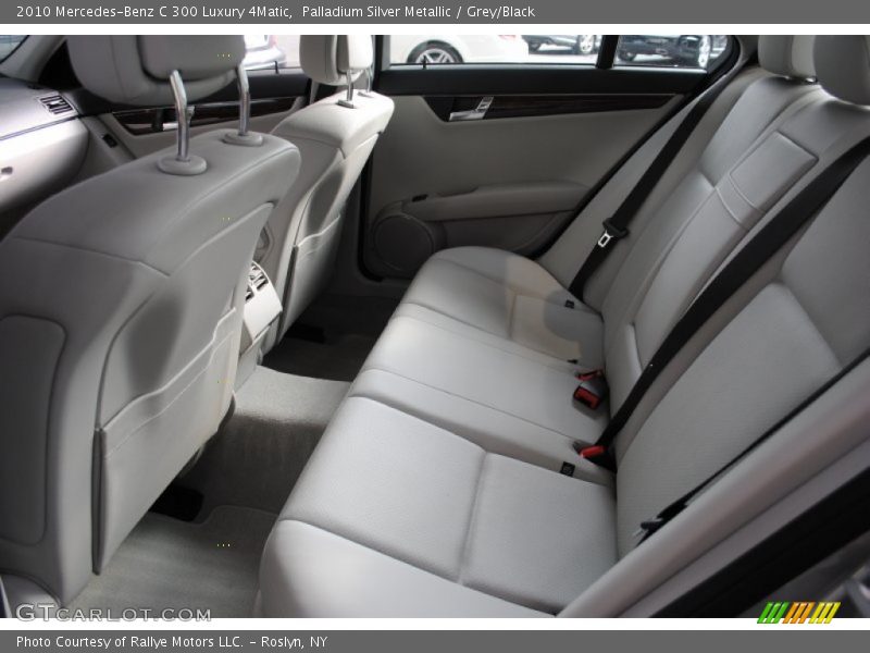 Palladium Silver Metallic / Grey/Black 2010 Mercedes-Benz C 300 Luxury 4Matic