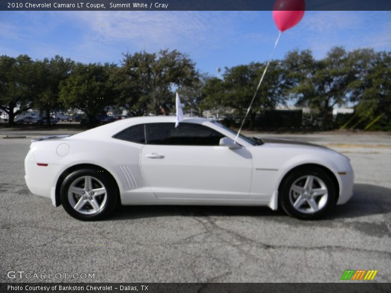 Summit White / Gray 2010 Chevrolet Camaro LT Coupe