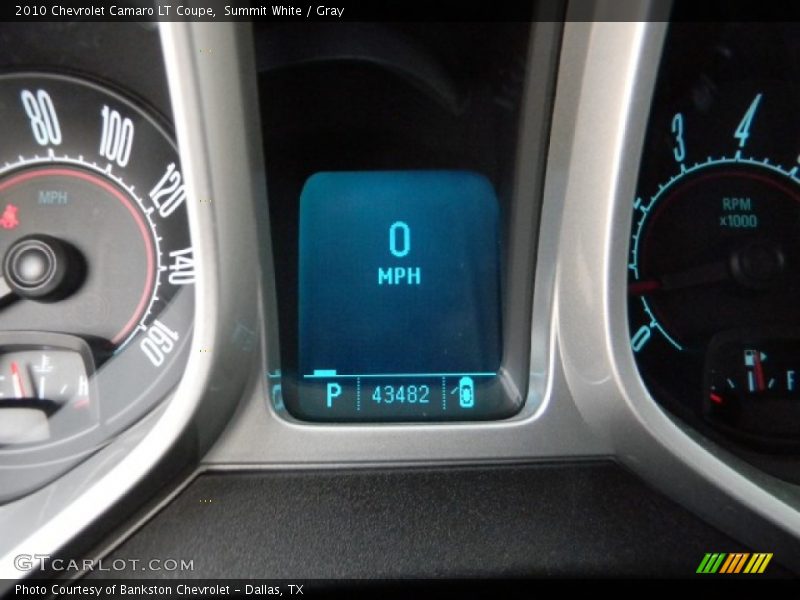 Summit White / Gray 2010 Chevrolet Camaro LT Coupe