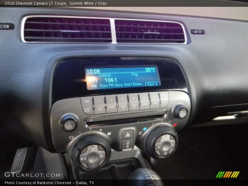 Summit White / Gray 2010 Chevrolet Camaro LT Coupe