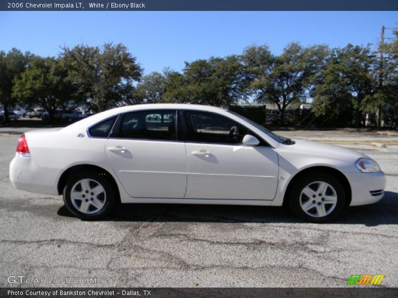 White / Ebony Black 2006 Chevrolet Impala LT