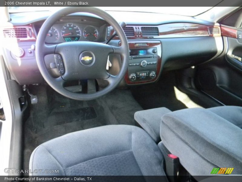 White / Ebony Black 2006 Chevrolet Impala LT