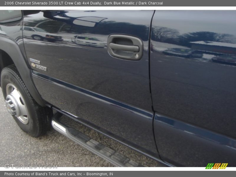 Dark Blue Metallic / Dark Charcoal 2006 Chevrolet Silverado 3500 LT Crew Cab 4x4 Dually