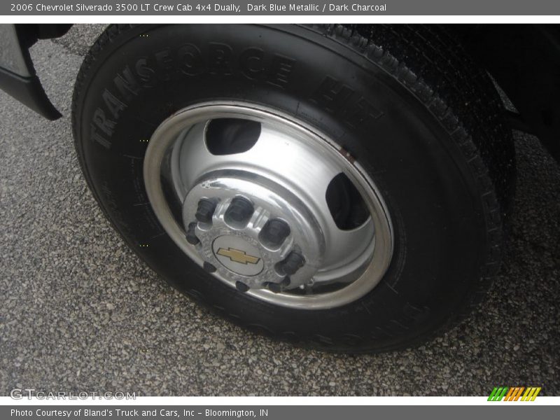 Dark Blue Metallic / Dark Charcoal 2006 Chevrolet Silverado 3500 LT Crew Cab 4x4 Dually