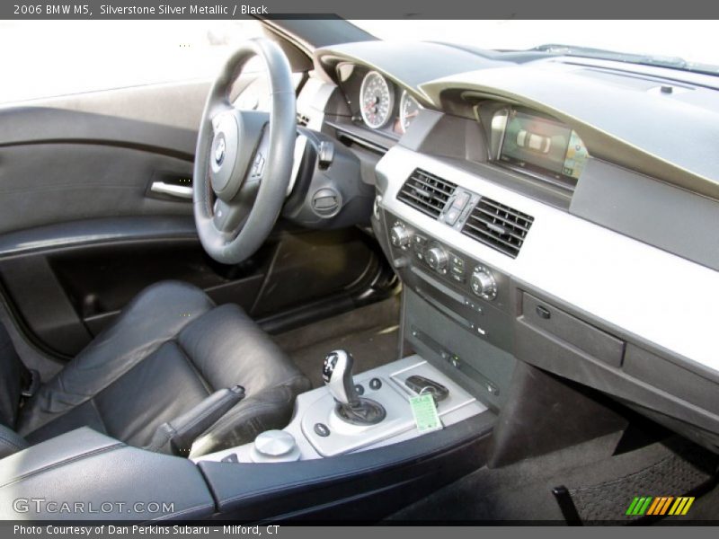 Silverstone Silver Metallic / Black 2006 BMW M5