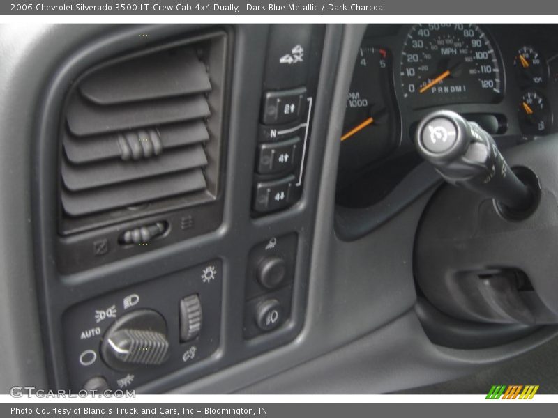 Dark Blue Metallic / Dark Charcoal 2006 Chevrolet Silverado 3500 LT Crew Cab 4x4 Dually