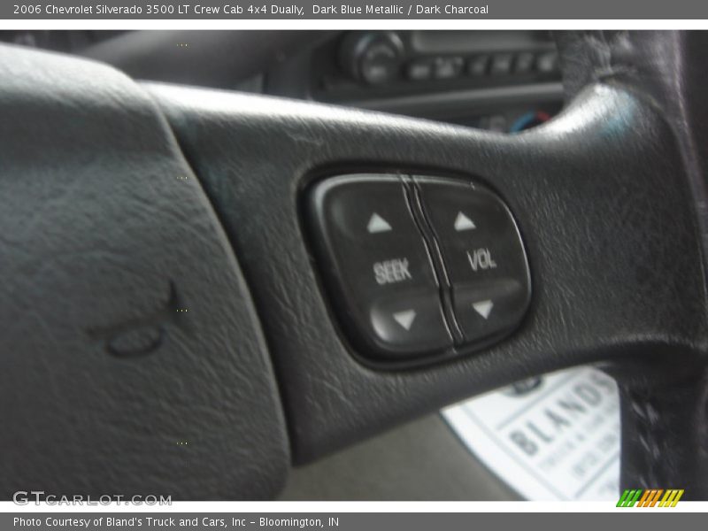 Dark Blue Metallic / Dark Charcoal 2006 Chevrolet Silverado 3500 LT Crew Cab 4x4 Dually