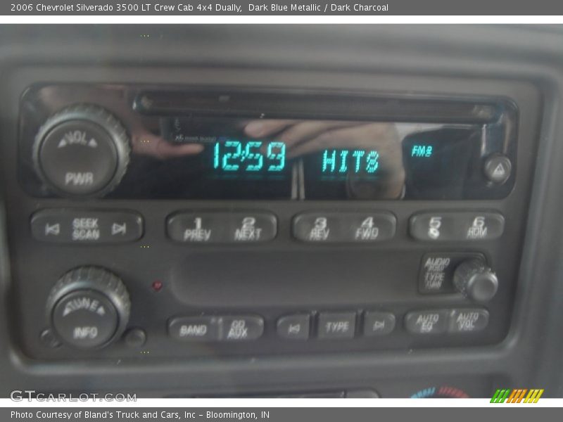 Dark Blue Metallic / Dark Charcoal 2006 Chevrolet Silverado 3500 LT Crew Cab 4x4 Dually