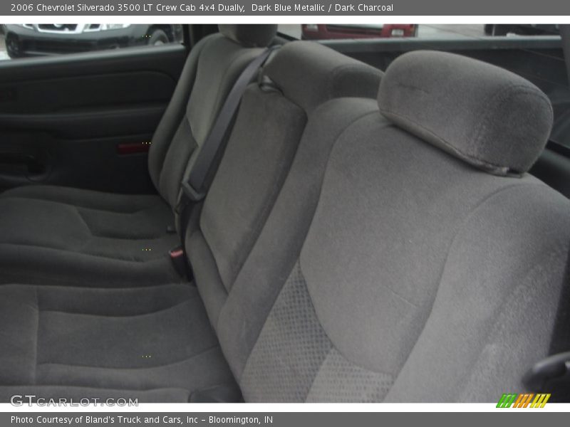 Dark Blue Metallic / Dark Charcoal 2006 Chevrolet Silverado 3500 LT Crew Cab 4x4 Dually