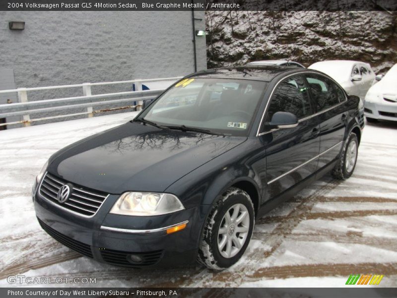 Blue Graphite Metallic / Anthracite 2004 Volkswagen Passat GLS 4Motion Sedan