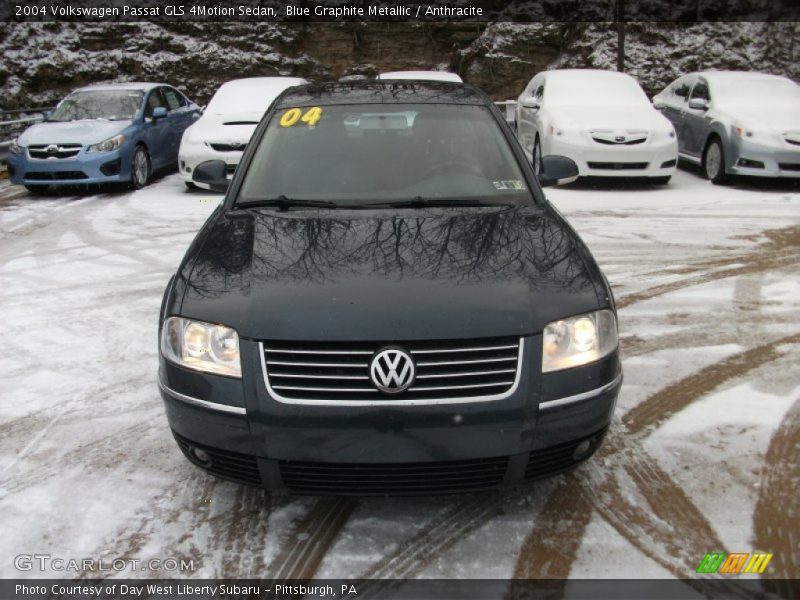 Blue Graphite Metallic / Anthracite 2004 Volkswagen Passat GLS 4Motion Sedan