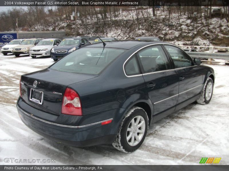Blue Graphite Metallic / Anthracite 2004 Volkswagen Passat GLS 4Motion Sedan