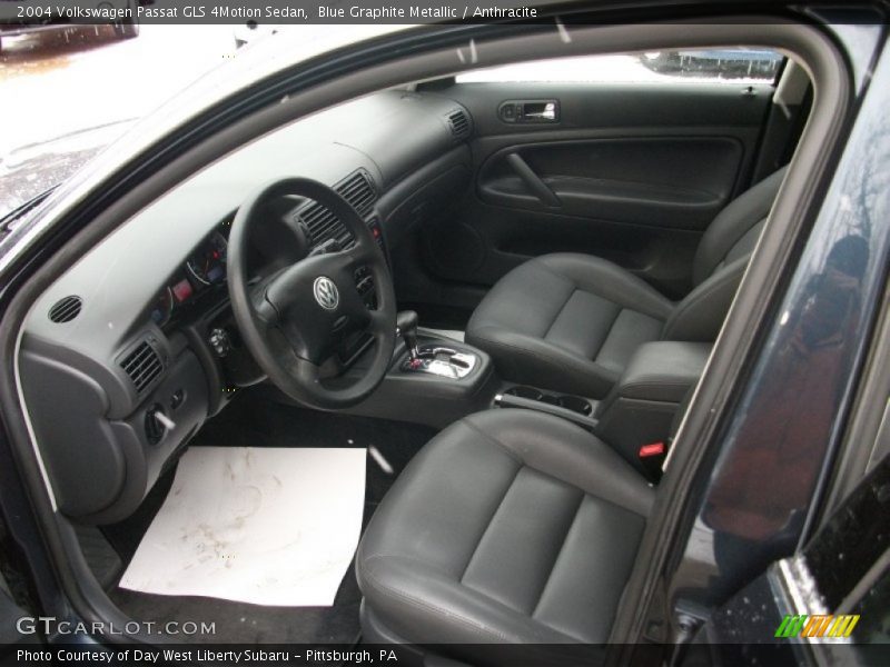Blue Graphite Metallic / Anthracite 2004 Volkswagen Passat GLS 4Motion Sedan