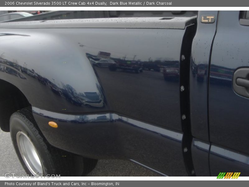 Dark Blue Metallic / Dark Charcoal 2006 Chevrolet Silverado 3500 LT Crew Cab 4x4 Dually