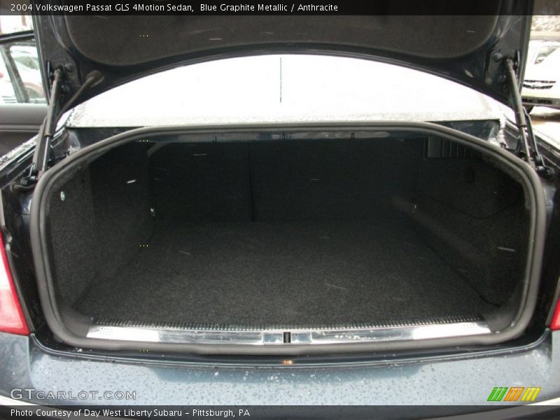 Blue Graphite Metallic / Anthracite 2004 Volkswagen Passat GLS 4Motion Sedan