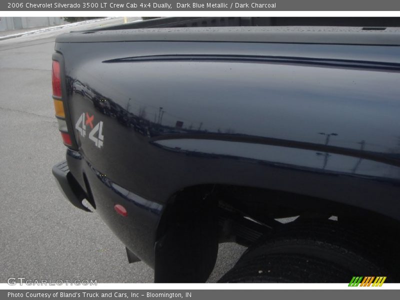Dark Blue Metallic / Dark Charcoal 2006 Chevrolet Silverado 3500 LT Crew Cab 4x4 Dually