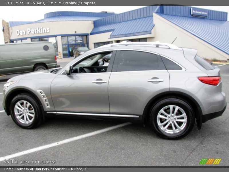 Platinum Graphite / Graphite 2010 Infiniti FX 35 AWD