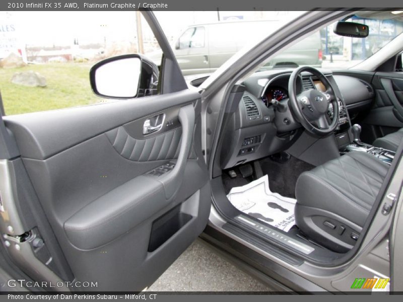 Platinum Graphite / Graphite 2010 Infiniti FX 35 AWD