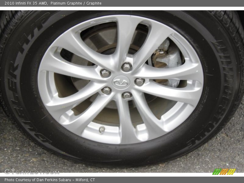 Platinum Graphite / Graphite 2010 Infiniti FX 35 AWD