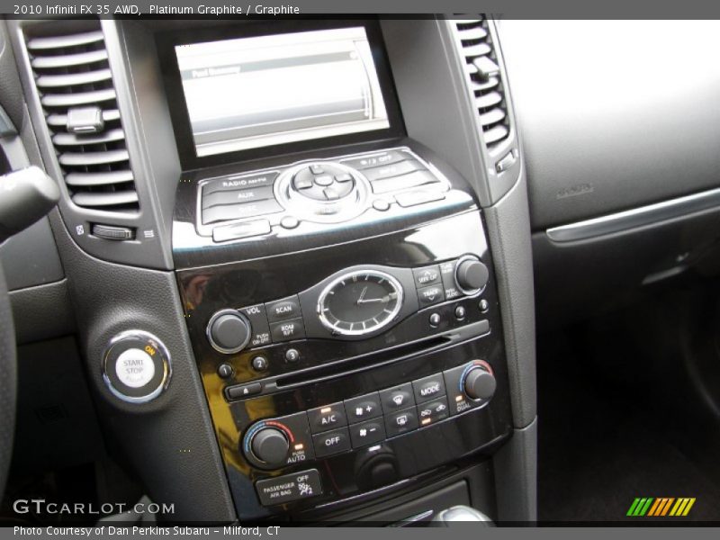 Platinum Graphite / Graphite 2010 Infiniti FX 35 AWD