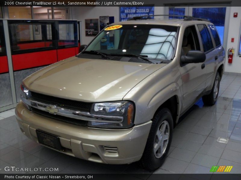 Sandstone Metallic / Light Cashmere/Ebony 2006 Chevrolet TrailBlazer LS 4x4