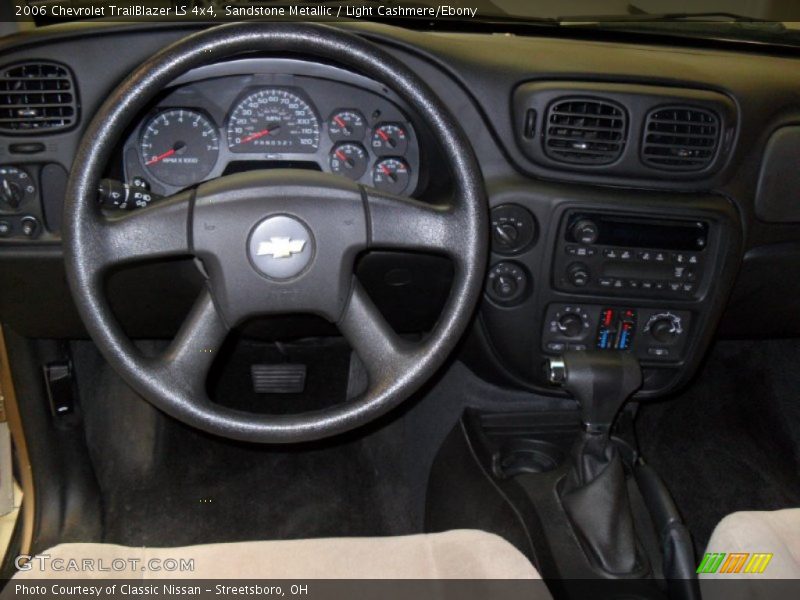 Sandstone Metallic / Light Cashmere/Ebony 2006 Chevrolet TrailBlazer LS 4x4