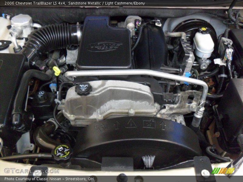 Sandstone Metallic / Light Cashmere/Ebony 2006 Chevrolet TrailBlazer LS 4x4