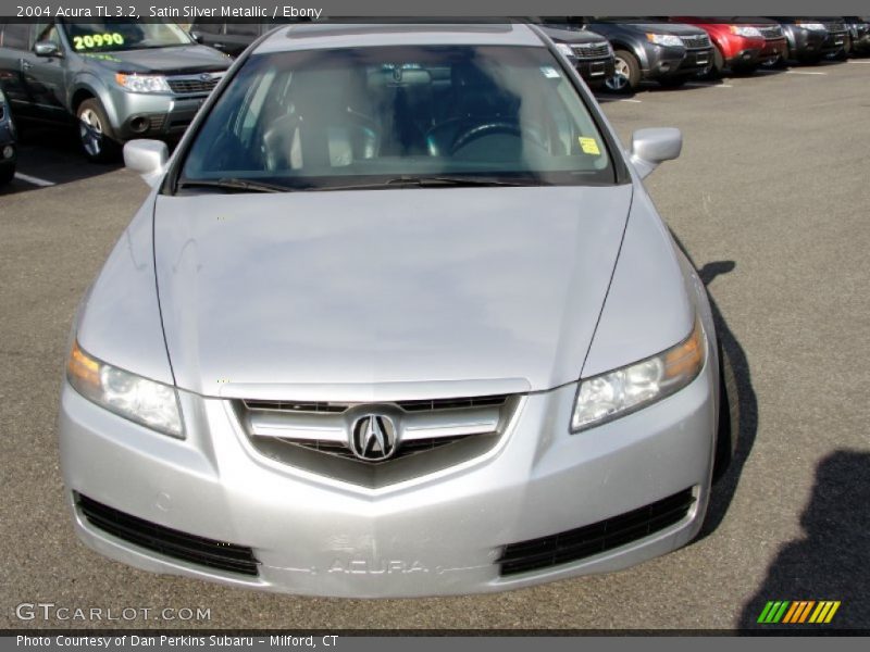 Satin Silver Metallic / Ebony 2004 Acura TL 3.2