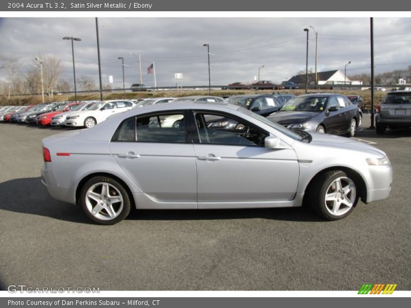 Satin Silver Metallic / Ebony 2004 Acura TL 3.2