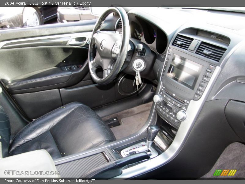 Satin Silver Metallic / Ebony 2004 Acura TL 3.2