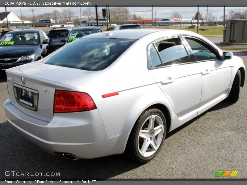Satin Silver Metallic / Ebony 2004 Acura TL 3.2