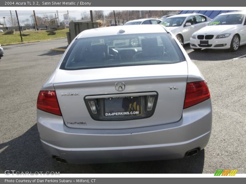 Satin Silver Metallic / Ebony 2004 Acura TL 3.2