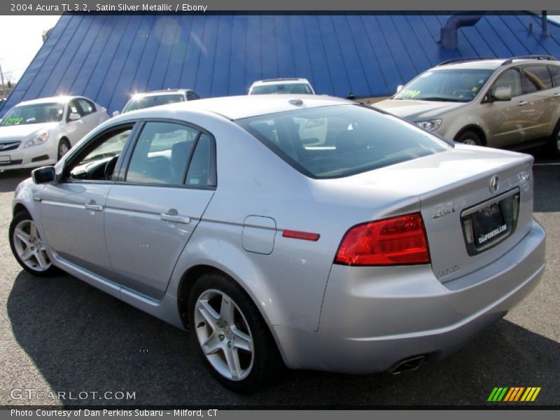 Satin Silver Metallic / Ebony 2004 Acura TL 3.2
