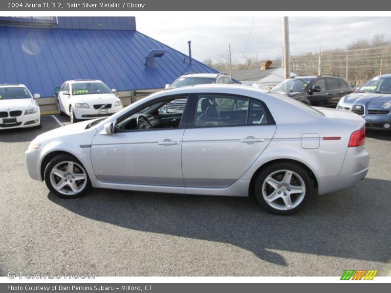 Satin Silver Metallic / Ebony 2004 Acura TL 3.2