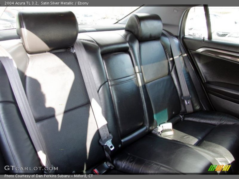 Satin Silver Metallic / Ebony 2004 Acura TL 3.2