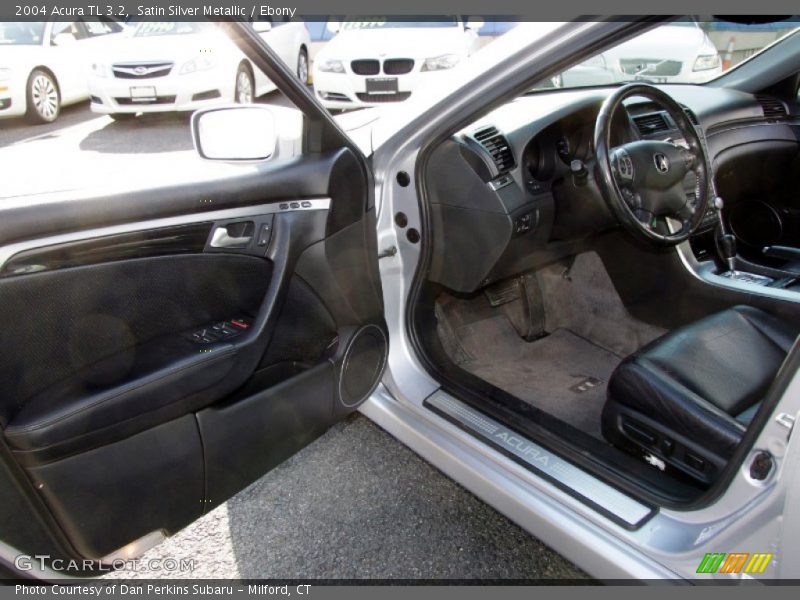 Satin Silver Metallic / Ebony 2004 Acura TL 3.2