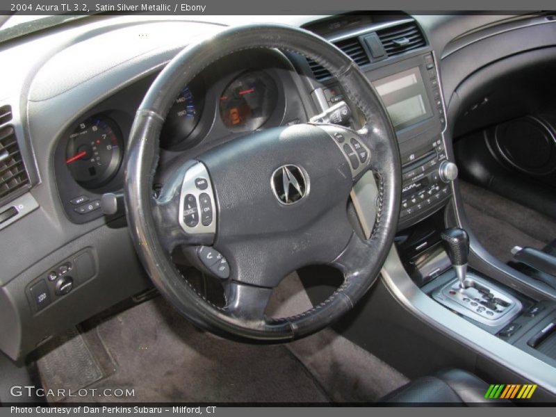 Satin Silver Metallic / Ebony 2004 Acura TL 3.2