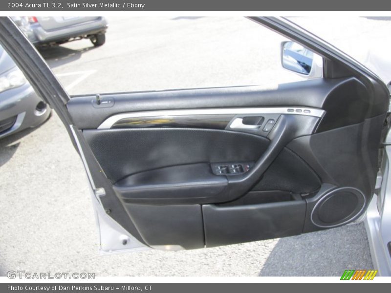 Satin Silver Metallic / Ebony 2004 Acura TL 3.2