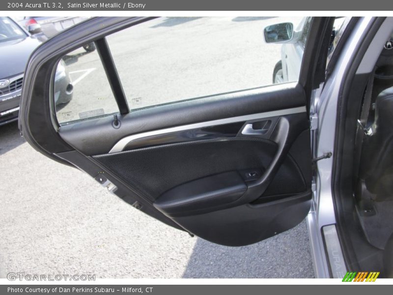 Satin Silver Metallic / Ebony 2004 Acura TL 3.2